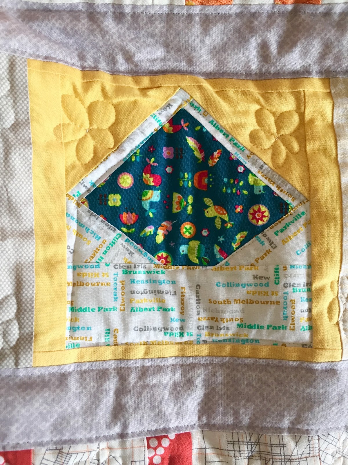 Patchwork n Play "Words with Friends" Quilt