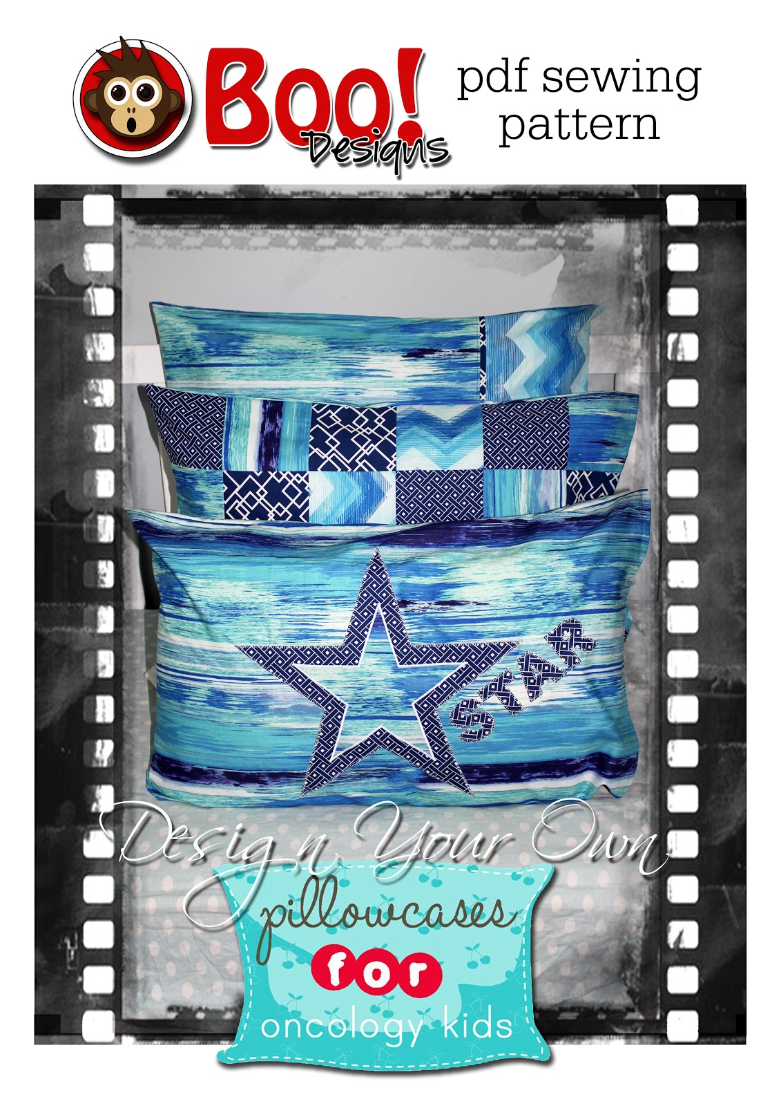 BOO! Designs DESIGN YOUR OWN... PILLOWCASE!