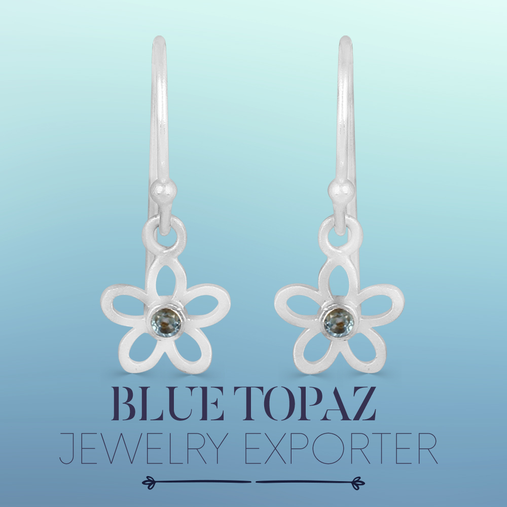 Blue Topaz Jewelry Exporter in Sitapura Industrial Area Jaipur Rajasthan India