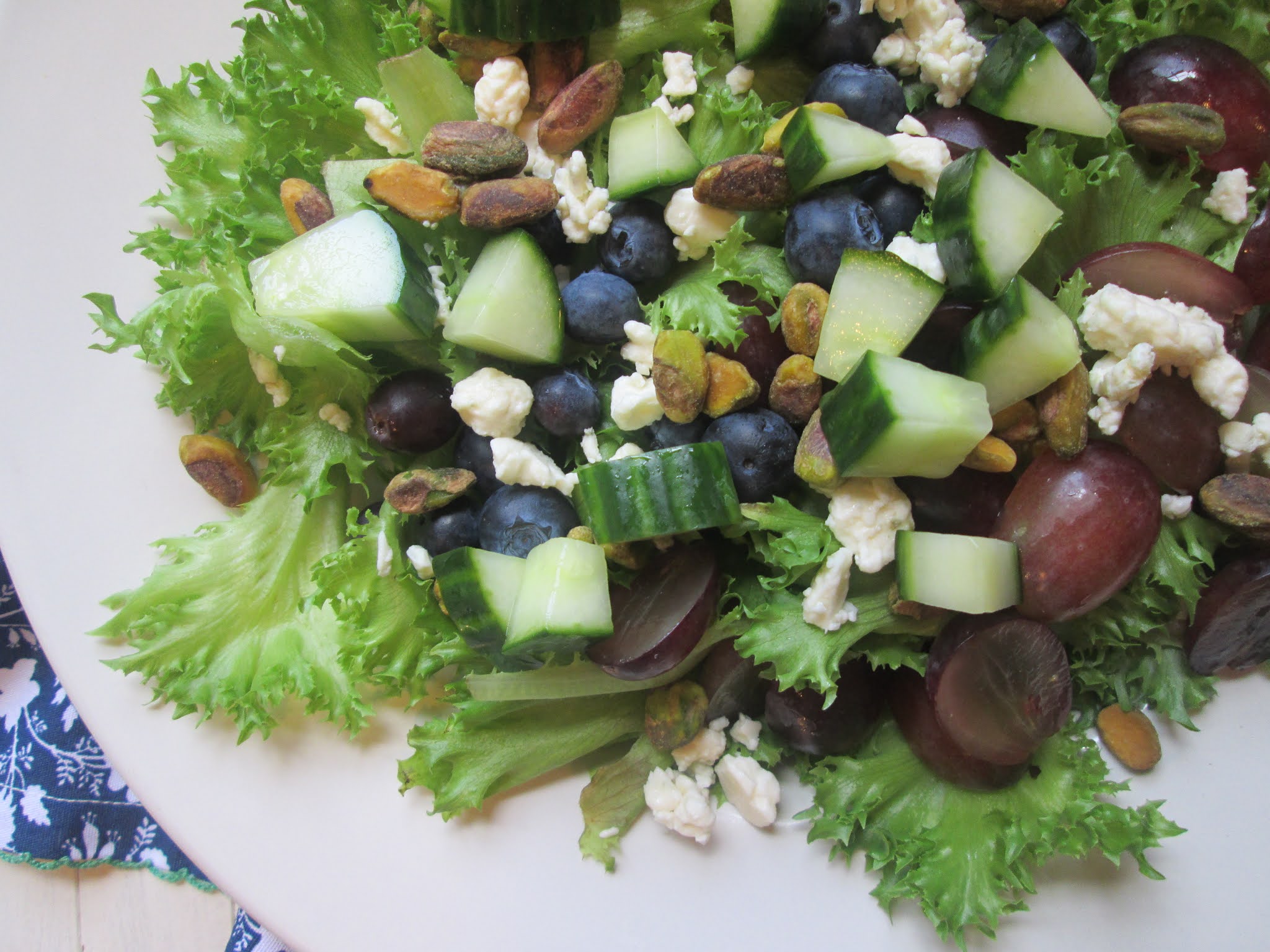 Stirring the Pot Giada's Red, White, And Blue Salad {Summer Slim Down