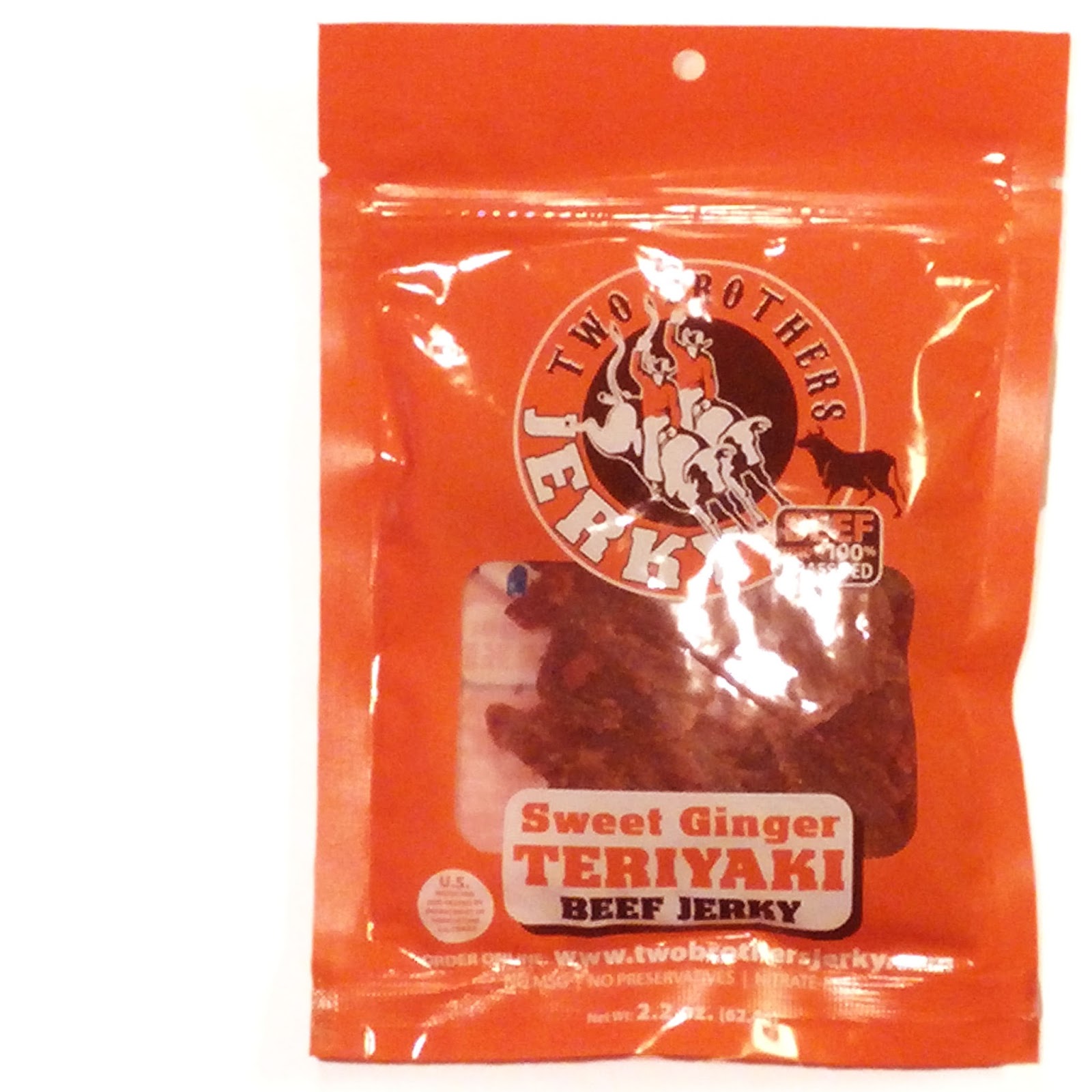Two Brothers Jerky Sweet Ginger Teriyaki Beef Jerky Reviews