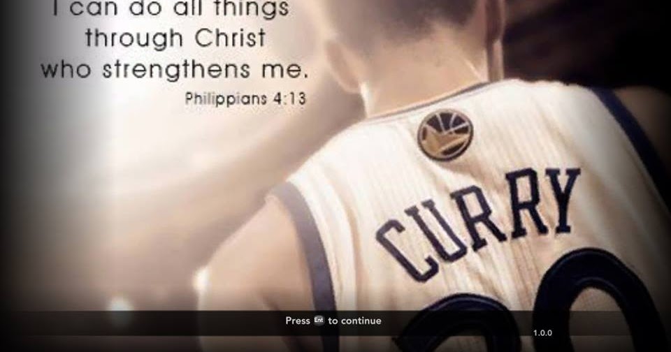 steph curry favorite bible verse