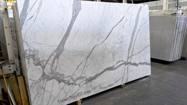 Statuary 2cm Marble Slabs Honed