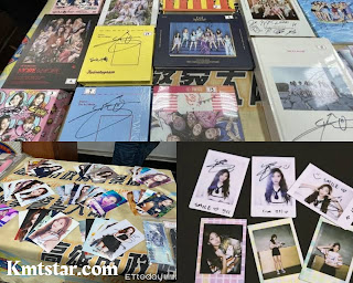 الألبومات و  الصور المسروقة   لعضوات فرقة TWICE