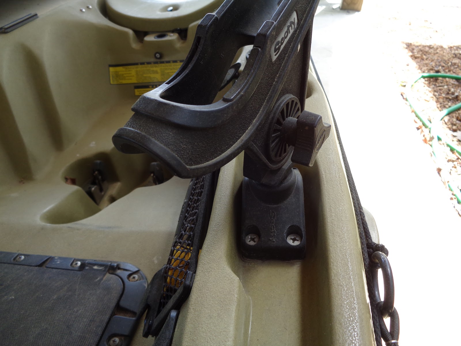 Rod Holder Mounting Options for Kayak Catfishing Kayak Catfish
