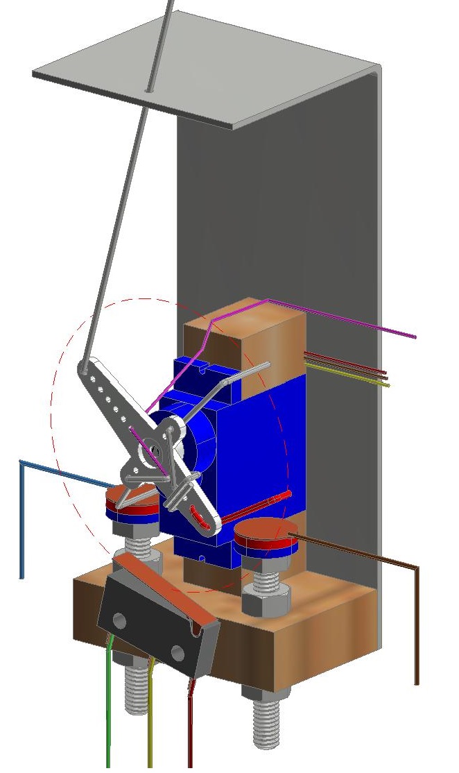 Thoughts about model railroad Turnout's servo switch locking mechanism