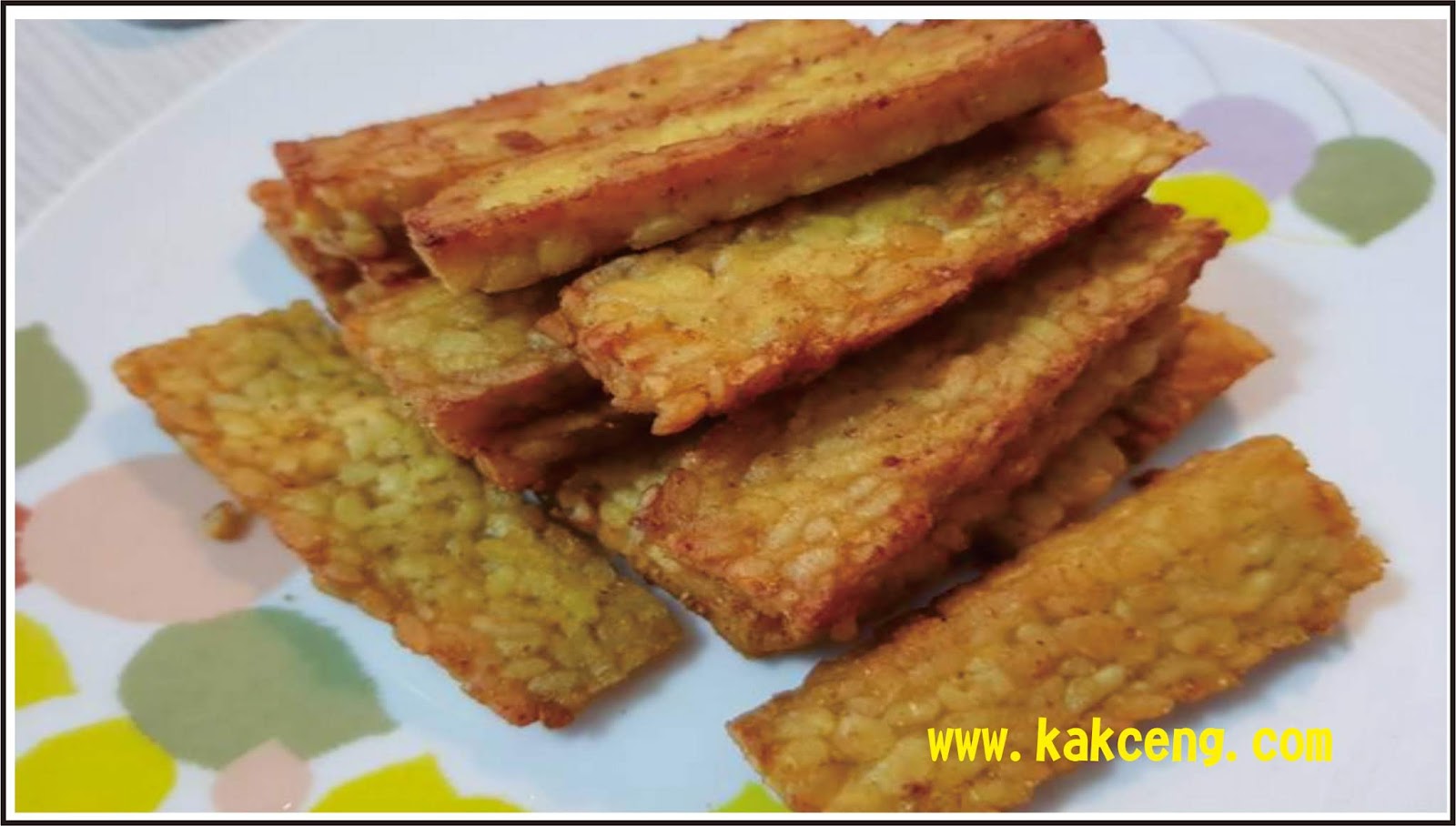 Indonesian Food Fried Tempeh Recipe KAK CENG COM