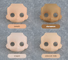 Nendoroid Customizable Face Plate 02 Peach Ver. Body Parts Item