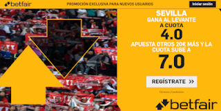 betfair supercuota Sevilla gana Levante 20-10-2019 betfair supercuota Sevilla gana Levante 20-10-2019