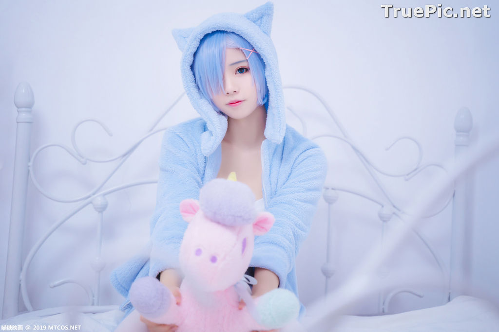 Image [MTCos] 喵糖映画 Vol.043 – Chinese Cute Model – Sexy Rem Cosplay - TruePic.net - Picture-31