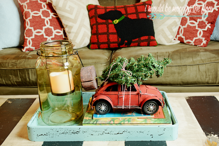 Fun and eclectic Christmas home tour with loads of vintage charm.