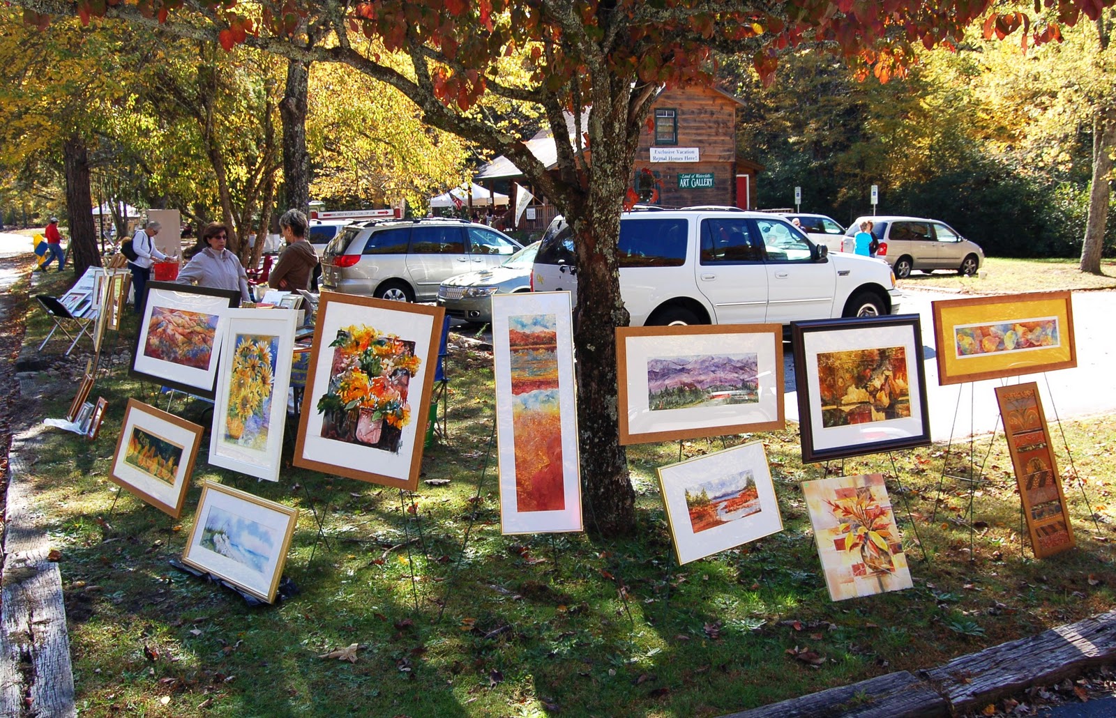 MOUNTAIN MUSINGS: Not on a Clothesline Art Show