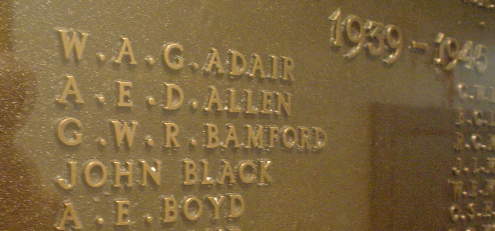 Northern Bank - War Memorials / Roll of Honour : Bamford, George William Rea