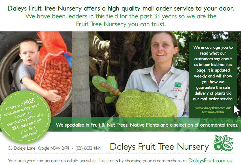 Fruit Trees Home Gardening Apple, Cherry, Pear, Plum Daleys Fruit Tree