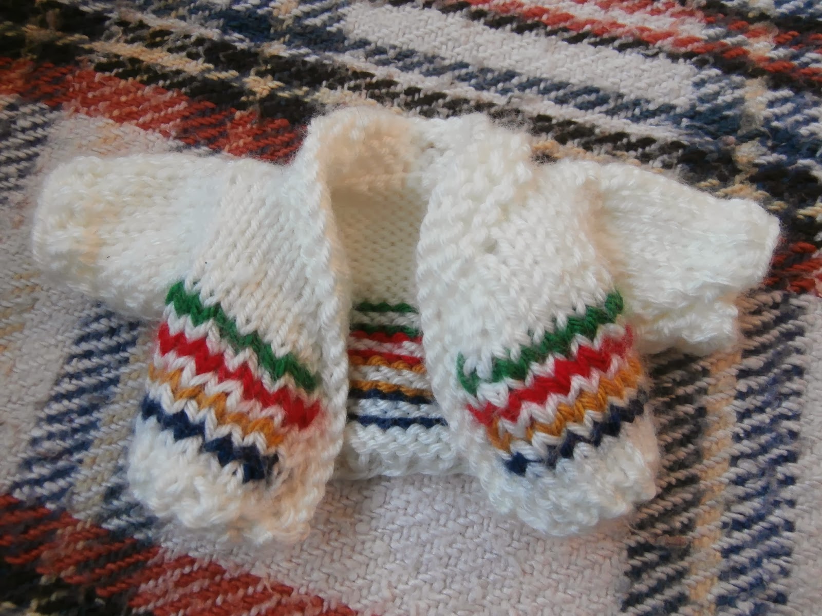 Honey Nutbrown's Knitting! Hudson's Bay Doll Sweater