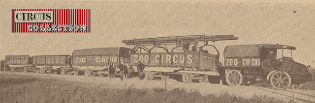 un convois du zoo-Circus 