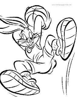bugs bunny coloring pages free