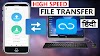 How To Transfer Files Mobile To Computer Without USB Cable