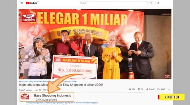 Dapat Surat Dari Easy Shopping hadiah 1 Miliar ? Mari Cek Kebenarannya