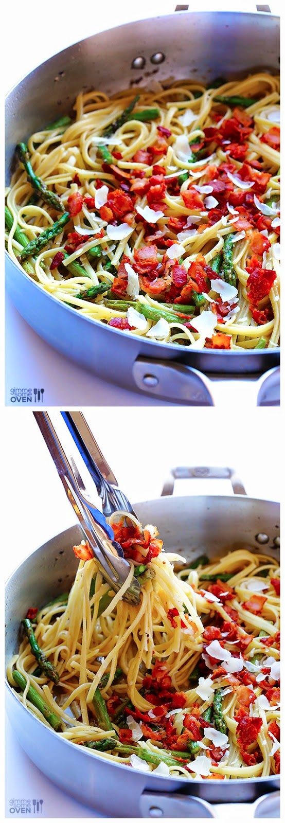5Ingredient Bacon Asparagus Pasta Top Kitchen Magazine