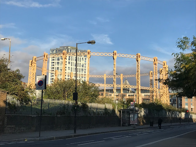 Gas holders, Imperial Gasworks, Imperial Wharf, London