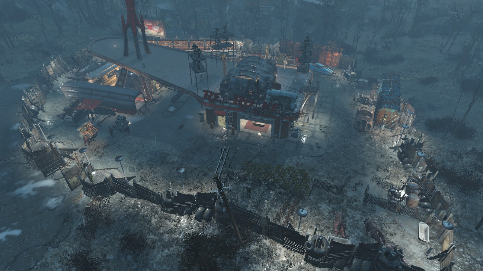 Mog Blog: Fallout 4 Settlement Tour Red Rocket Truck Stop