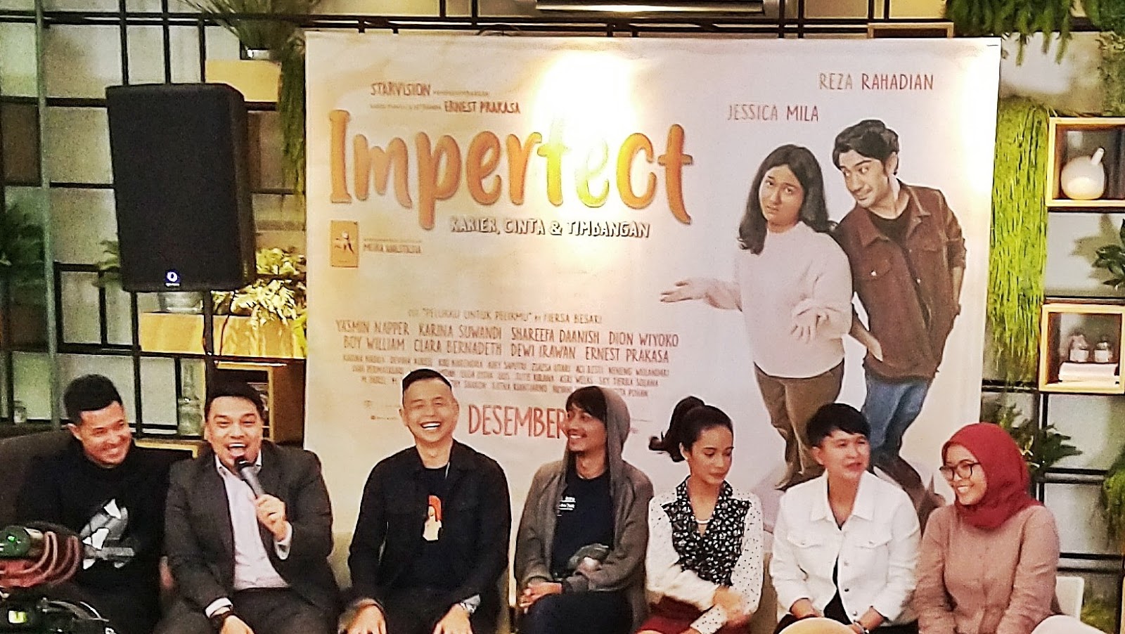 Peluncuran Ost Film Imperfect Karier