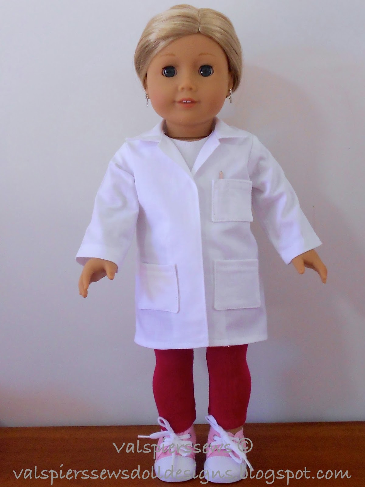 doll lab coat
