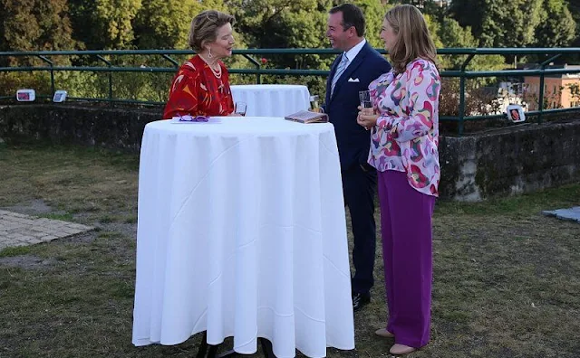 Hereditary Grand Duke Guillaume and Hereditary Grand Duchess Stephanie