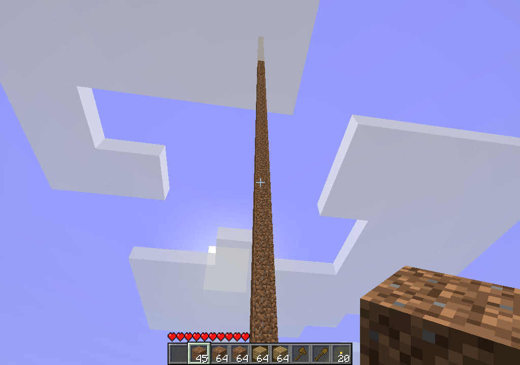 Minecraft Ideas and Tips The Highest You Can Go