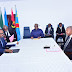 RDC: les Présidents Joao Lourenço ( Angola) , Paul Kagame ( Rwanda) @PaulKagame et Félix Tshisekedi (RDC) @fatshi13  à Nsele( Kinshasa) 31 mai 2019  : Début Tripartite.