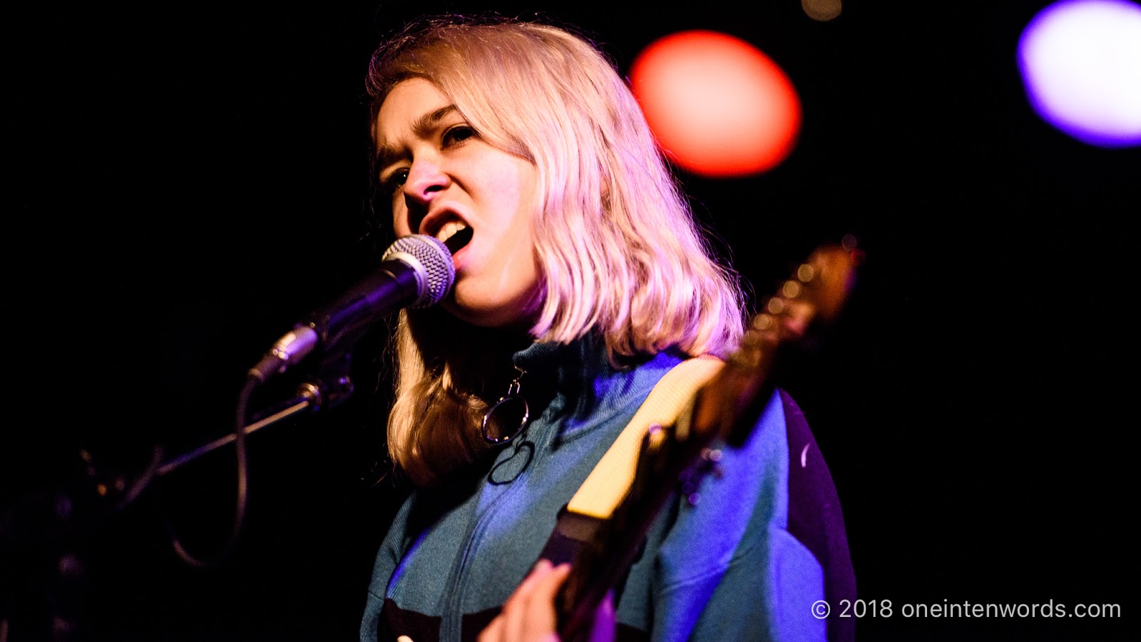 one in ten words Snail Mail at Lee's Palace Concert Photos