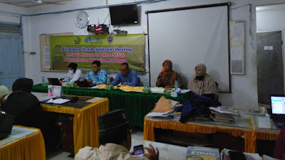 Workshop pembelajaran daring berbasis Microsoft via Website MTsN 1 Lhokseumawe
