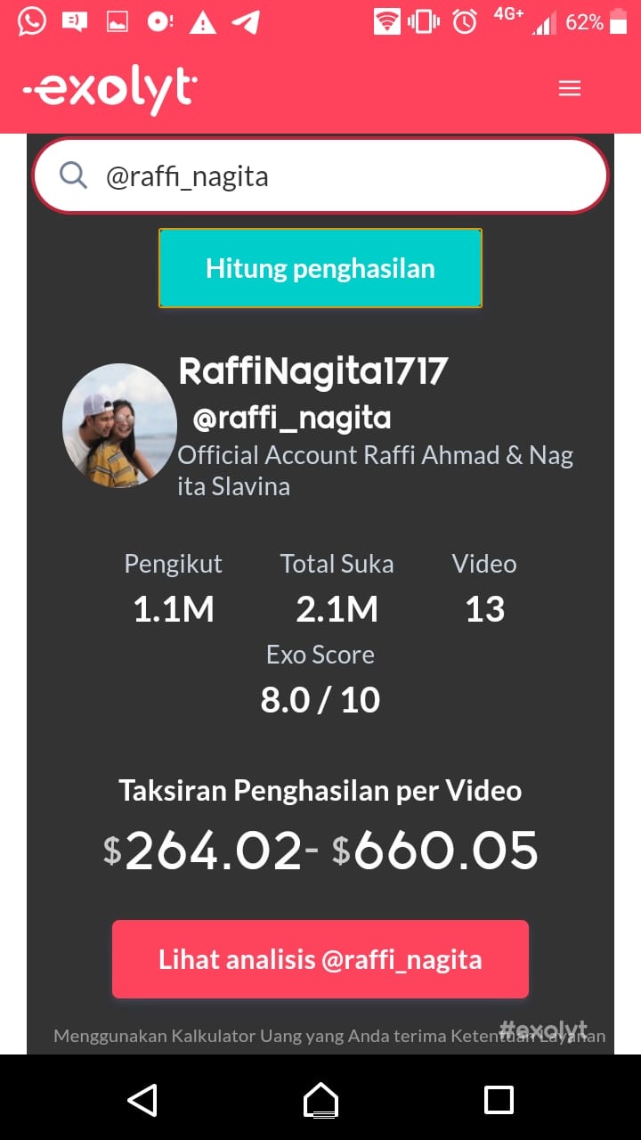 Cara melihat penghasilan tiktok