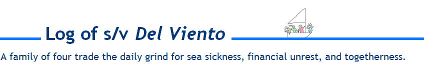 Log of s/v Del Viento