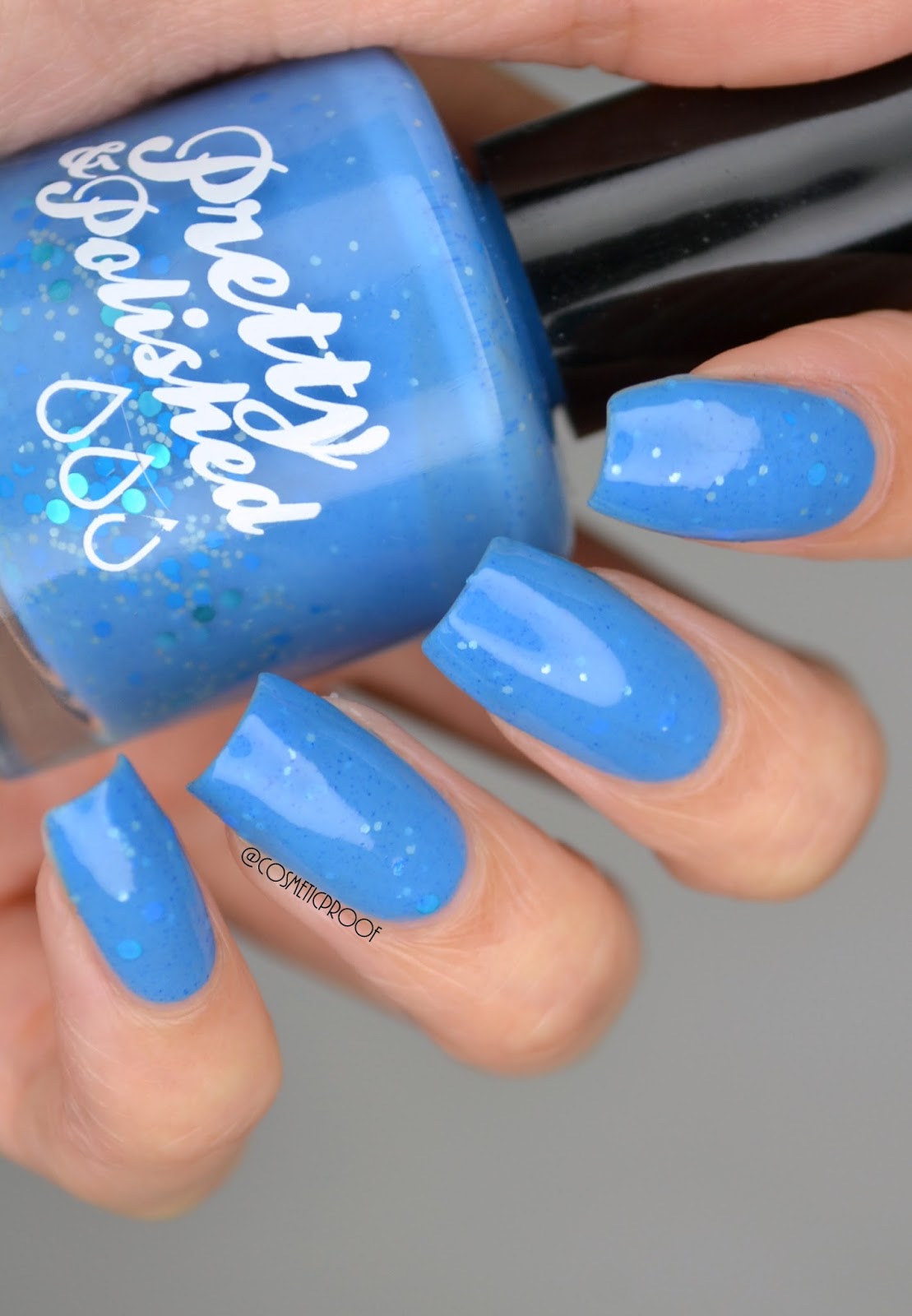 NAILS Pretty & Polished April Showers Swatch (It's a Thermal Polish