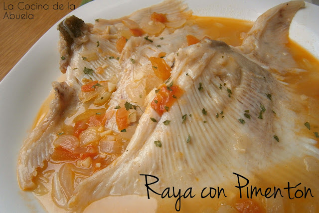 Raya con Pimentón Raya con Pimentón