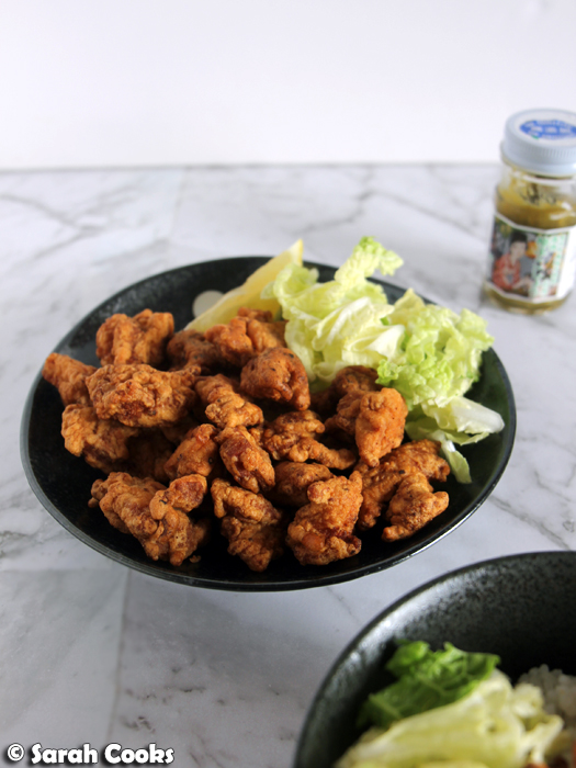 Sarah Cooks Yuzu Kosho Fried Chicken