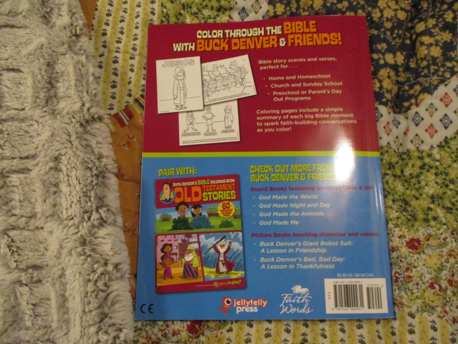 Missy's Product Reviews : Buck Denver’s Bible Coloring Book New ...