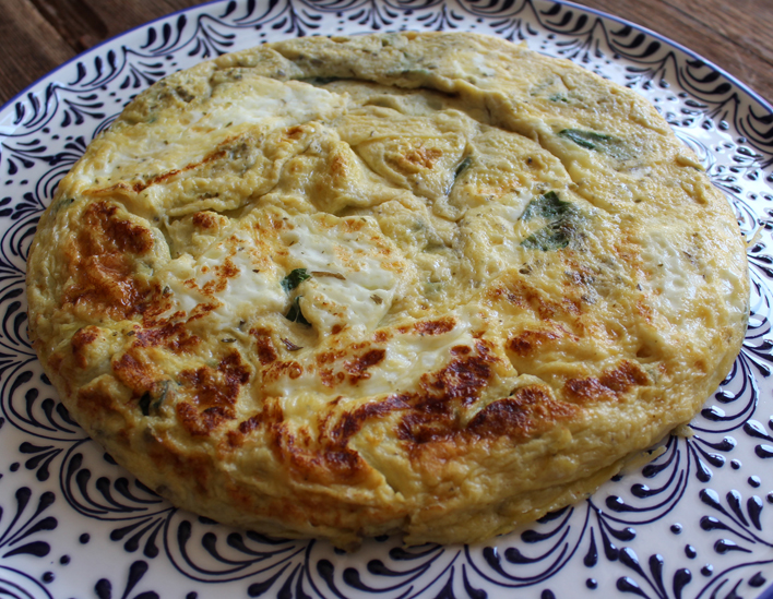 Mi caja de recetas Tortilla con queso fresco de Martínez Montiño