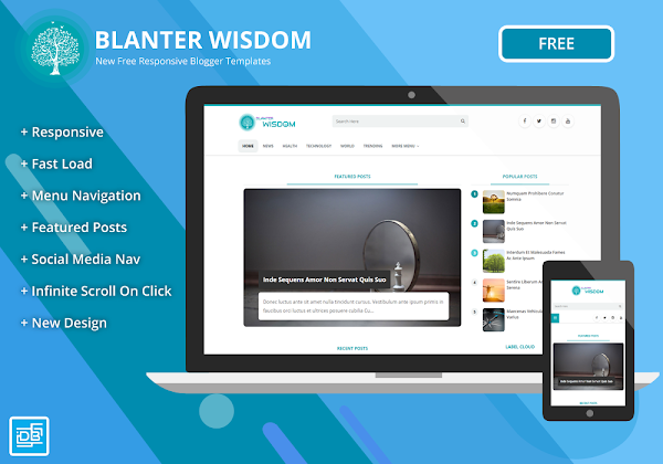 Blanter Wisdom Safelink, um modelo confortável para o Blogger