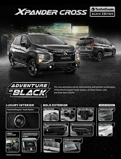 Harga Xpander Cross Black Edition Rockford Fosgate Matic Manual Amelia 0859 5966 3696mitsubishi Warung Buncit
