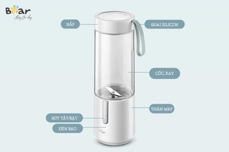 Máy Xay Sinh Tố Bear LLJ-D04L1 (BL-B35V1) - Hàng Quốc Tế Máy Xay Sinh Tố Bear LLJ-D04L1 (BL-B35V1) - Hàng Quốc Tế