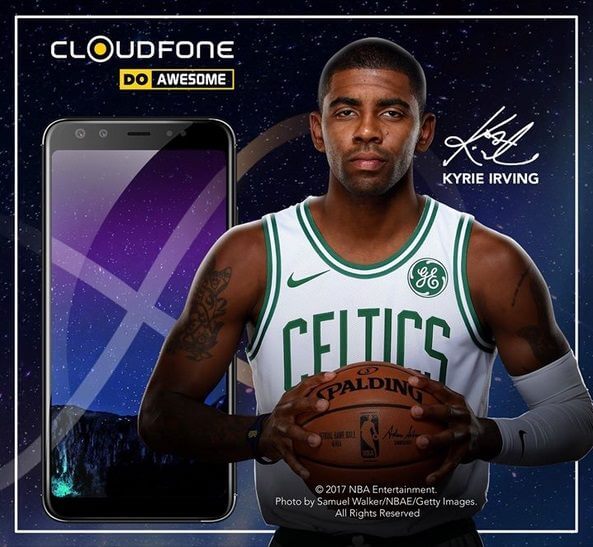 CloudFone Taps Kyrie Irving As Its Newest Endorser