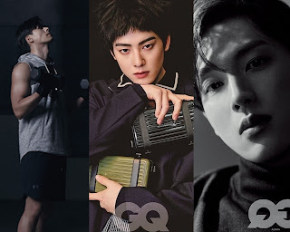 هو تشا أونوو وهيون بين و سيوان على غلاف مجلة GQ Korea لعدد مارس