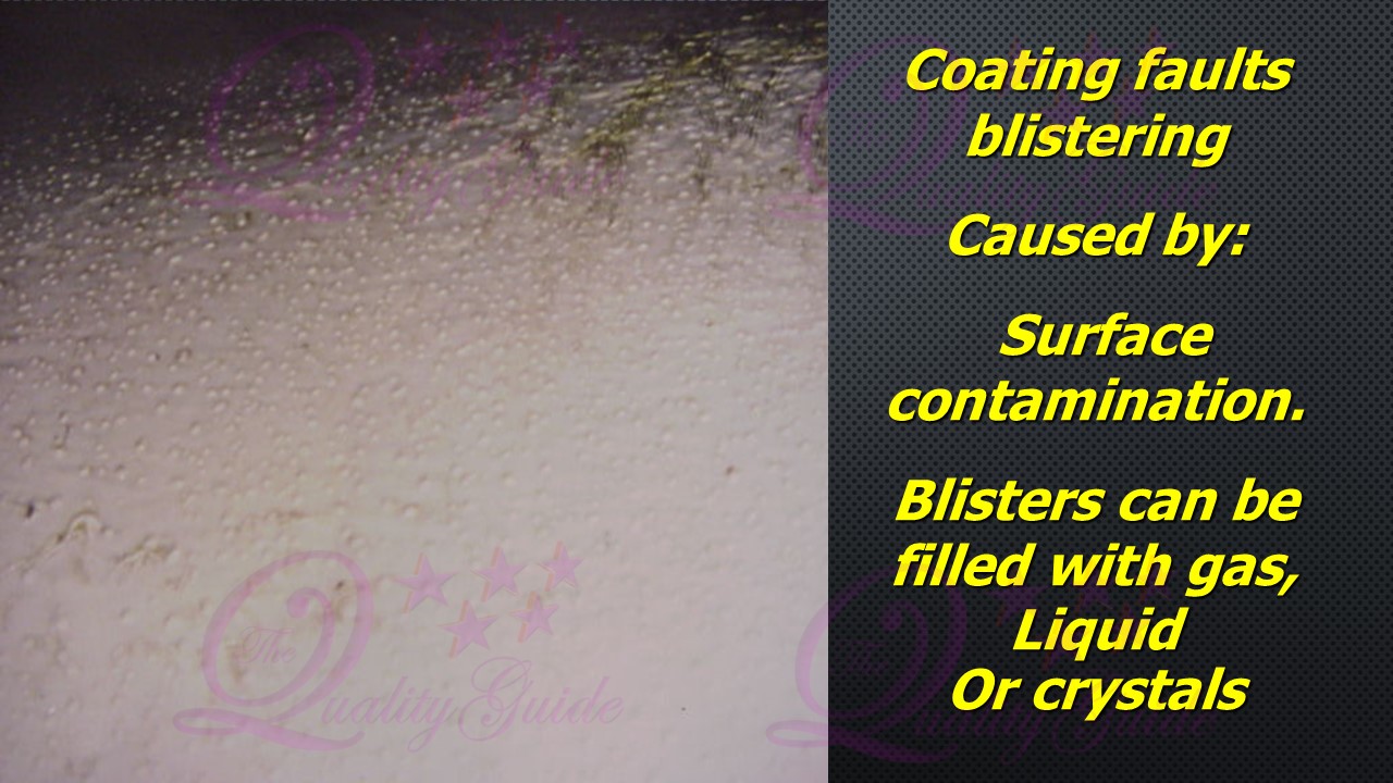 Complete Details of Coating Faults and Paint Defect The Quality Guide