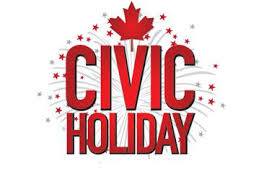 Civic Holiday Civic Holiday