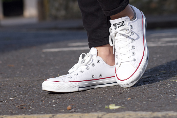 tenis converse all star blancos de piel tenis converse all star blancos de piel