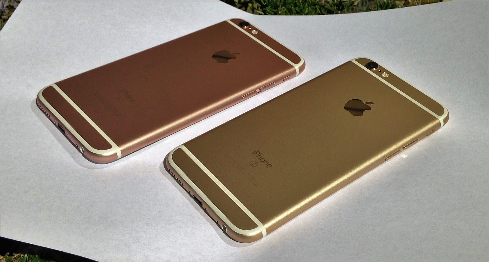 Pedram Pourmand iPhone 6s gold vs rose gold