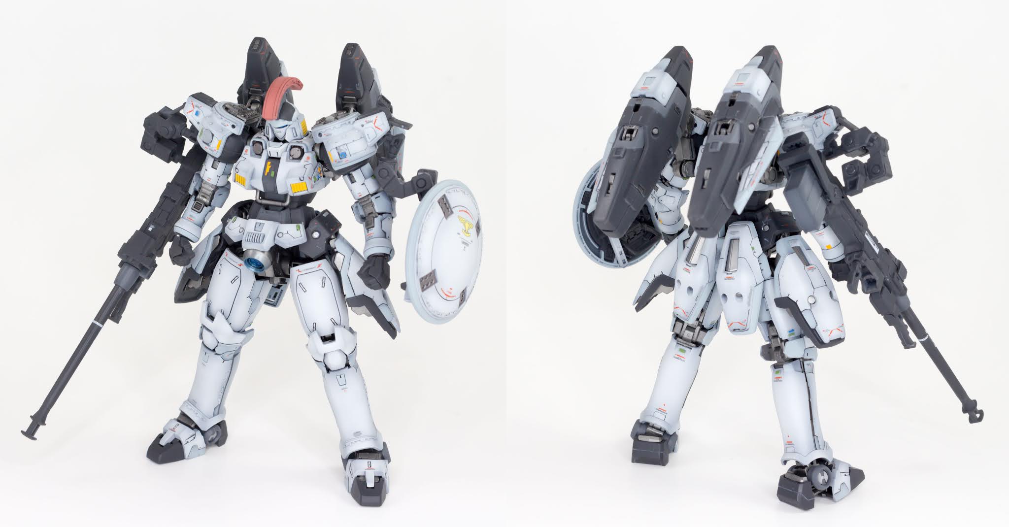 real grade tallgeese painted front and back